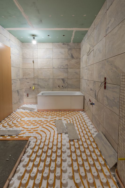 Bathroom with Heated Floors